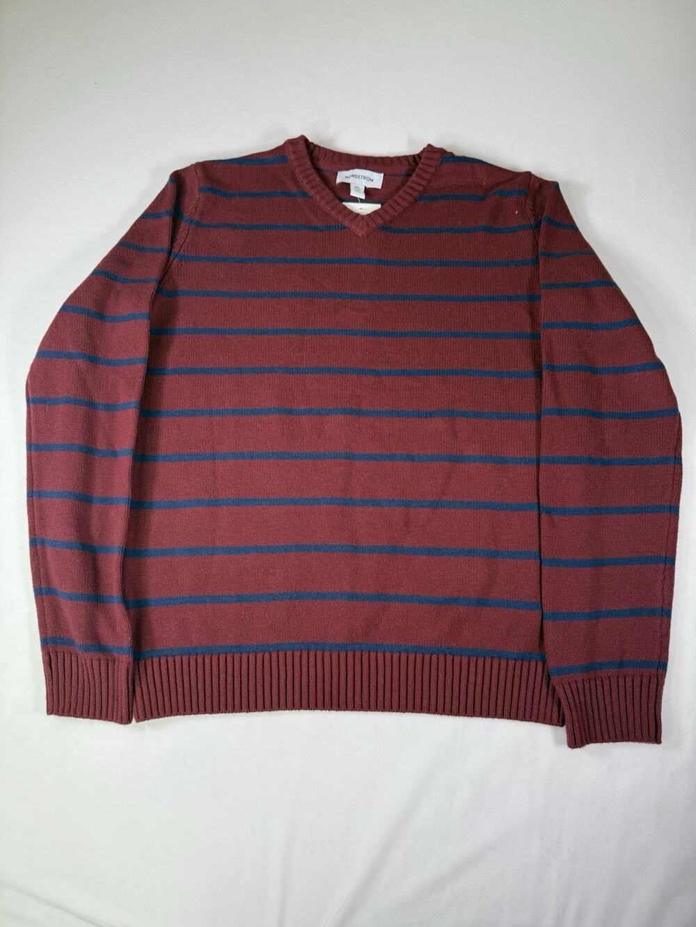 Nordstrom Sweater Women’s Knitted Pullover V-Neck Sweater Size 18/20 XXL